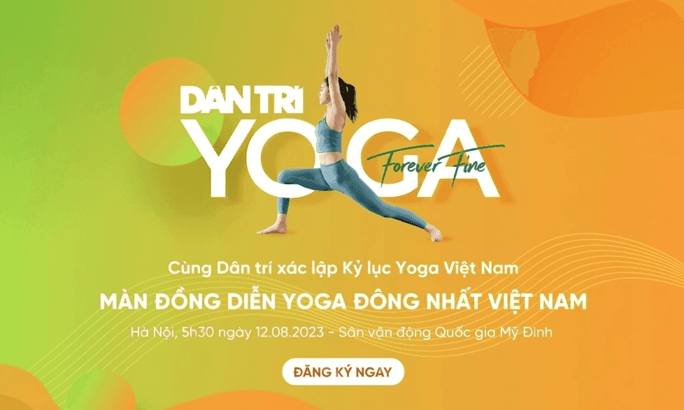 Đồng diễn Yoga Dân trí 2023